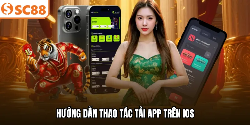 Hướng dẫn thao tác tải app trên IOS